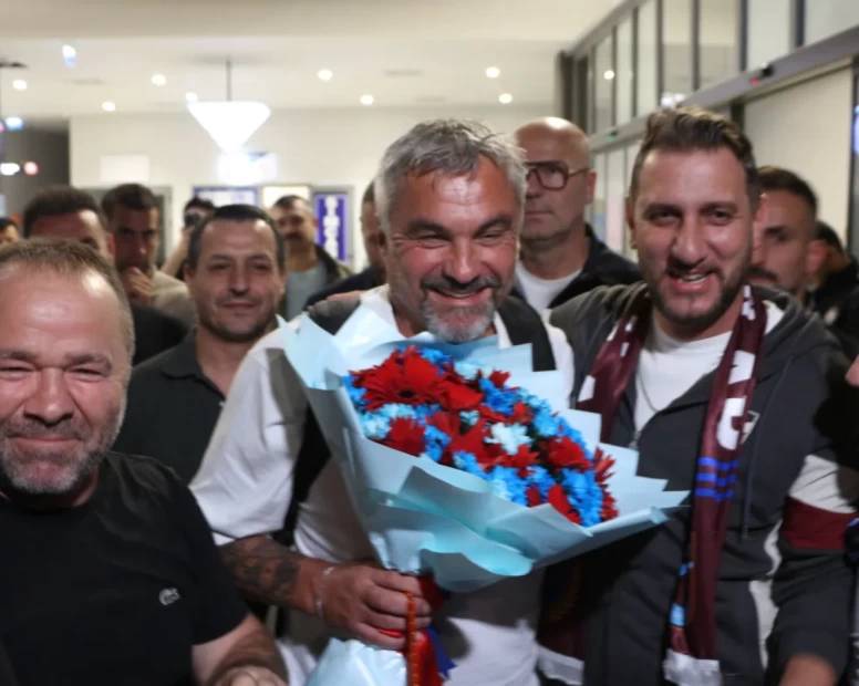 Trabzonspor yeni hocasına kavuştu