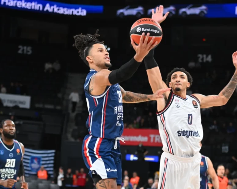 Zalgiris Kaunas - Anadolu Efes canlı izle | S Sport Plus