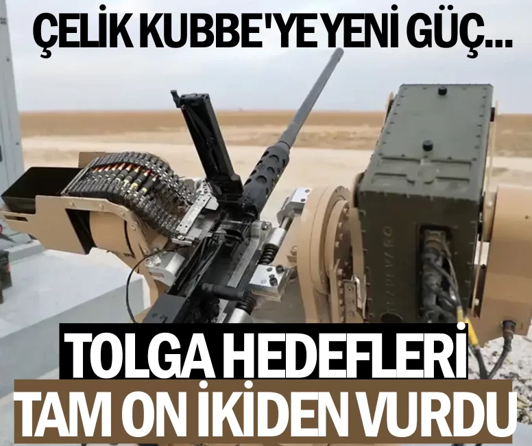 Tolga hedefleri tam on ikiden vurdu