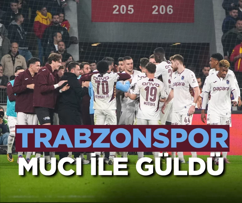 Trabzonspor, Göztepe deplasmanında Muçi ile güldü
