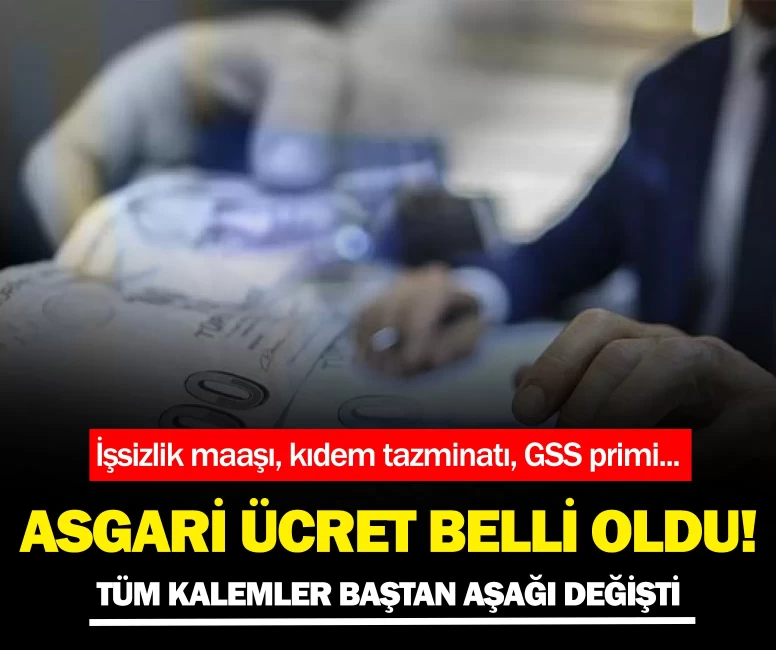 Asgari ücret netleşti: 2026’da ücretler ve sosyal ödemeler baştan aşağı değişti