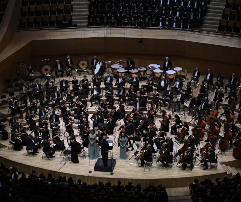 CSO ile Bilkent Senfoni Orkestrası, İsmet İnönü anısına konser düzenledi