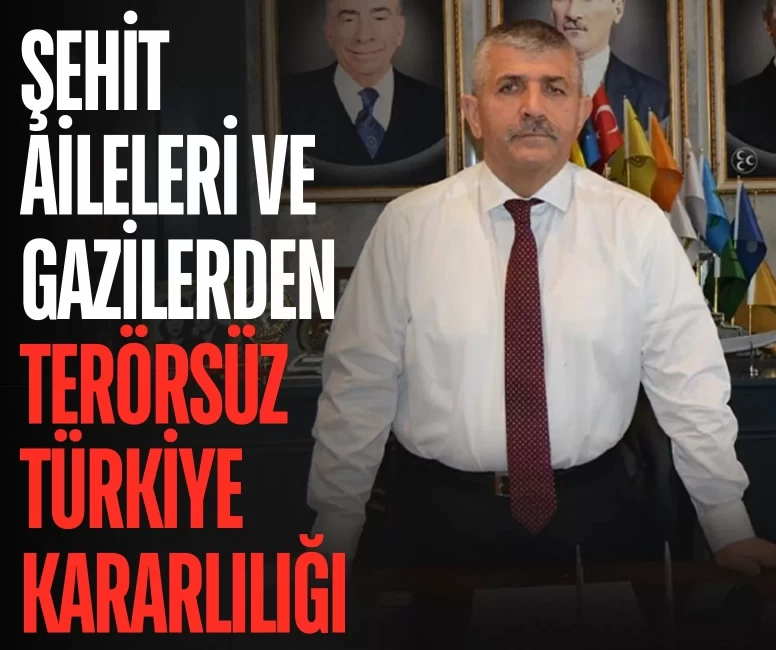 MHP İzmir’den şehit aileleri ve gazilerden Terörsüz Türkiye kararlılığı