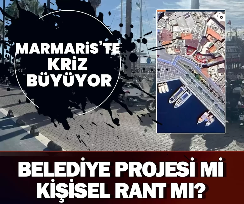 Marmaris’te kriz büyüyor