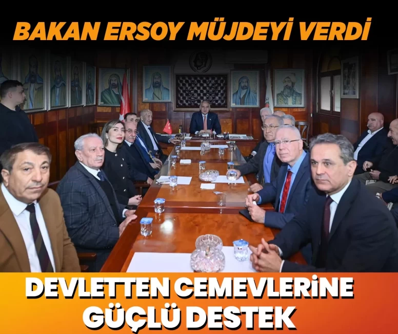 Devletten cemevlerine güçlü destek