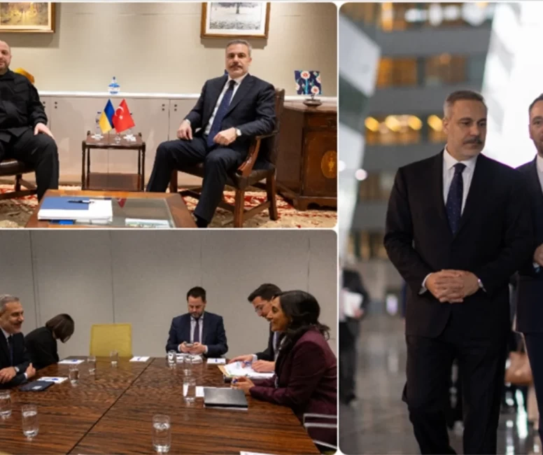 Bakan Fidan, Kanada, Belçika ve Ukrayna ile kritik görüşmeler yaptı
