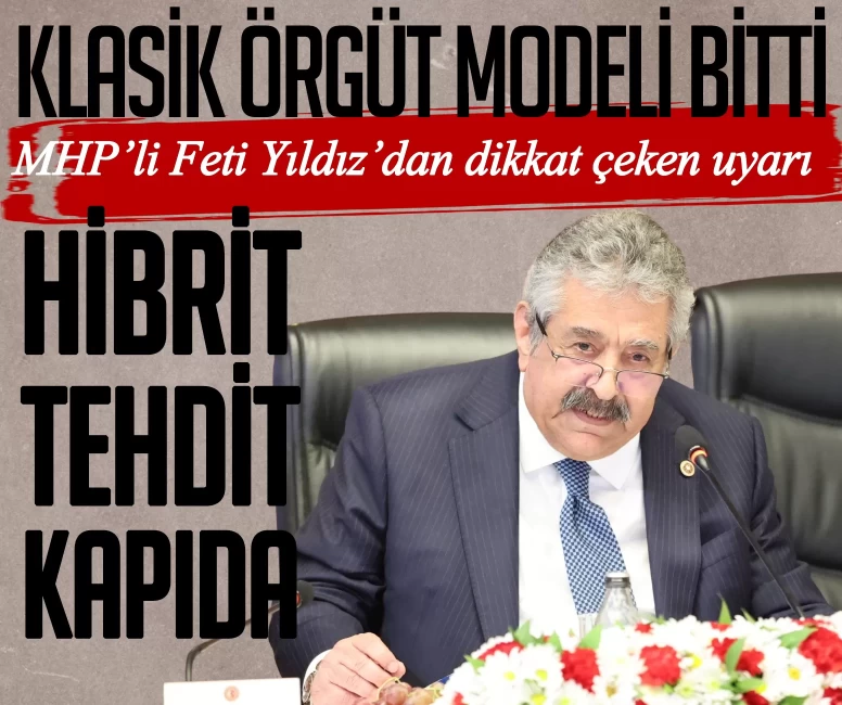 Klasik örgüt modeli bitti! Feti Yıldız’dan dikkat çeken uyarı: Hibrit tehdit kapıda