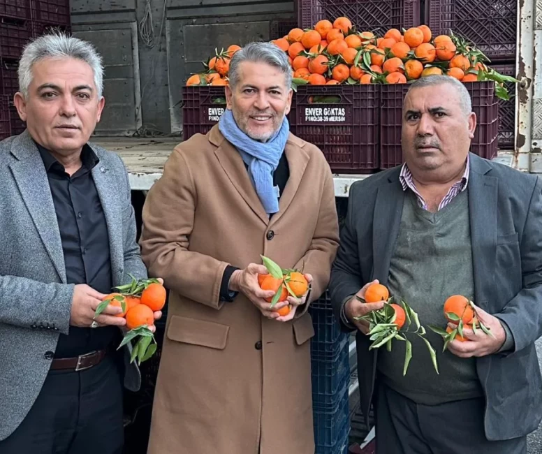 MHP'li Levent Uysal'dan Mersin'de yoğun mesai: 'Yerli üründe vatan kokusu var'