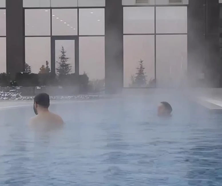 Termal’de kış yoğunluğu! Kaplıcalarda doluluk yüzde 80’e ulaştı