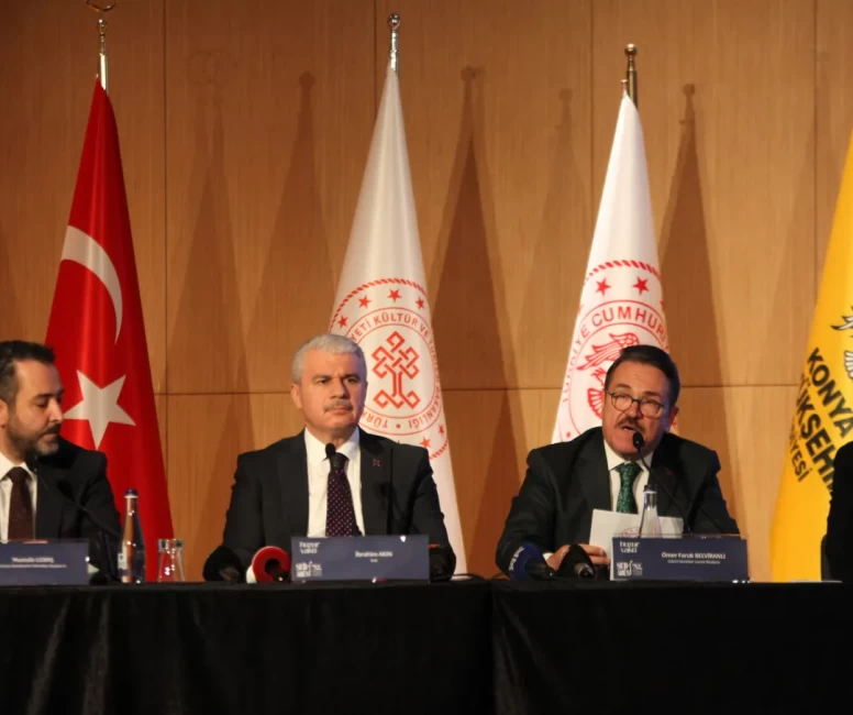 Hazreti Mevlana'nın 752. Vuslat Yıl Dönümü Uluslararası Anma Törenlerinin tanıtım toplantısı yapıldı