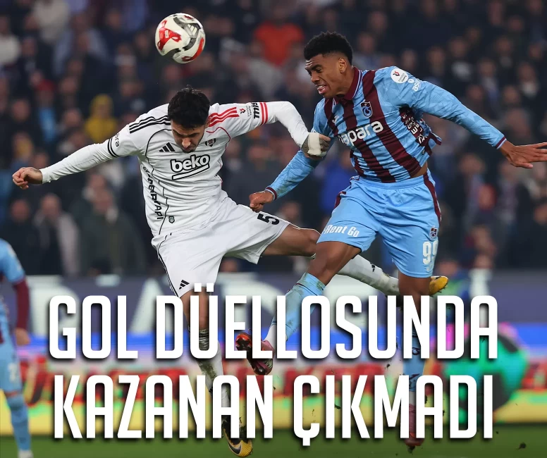 Gol düellosunda kazanan çıkmadı