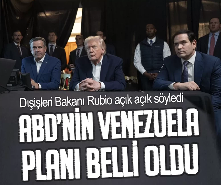 Dışişleri Bakanı Rubio açık açık söyledi! ABD’nin Venezuela planı belli oldu