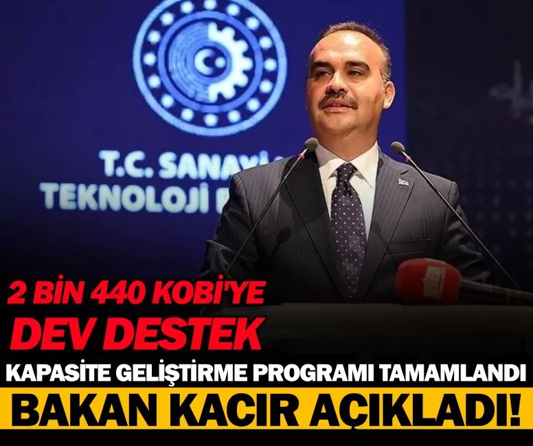 KOSGEB Kapasite geliştirme programı tamamlandı