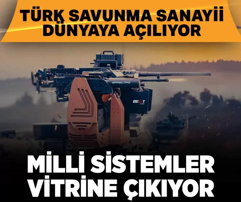 Türk savunma devi SARSILMAZ’dan Suudi Arabistan çıkarması