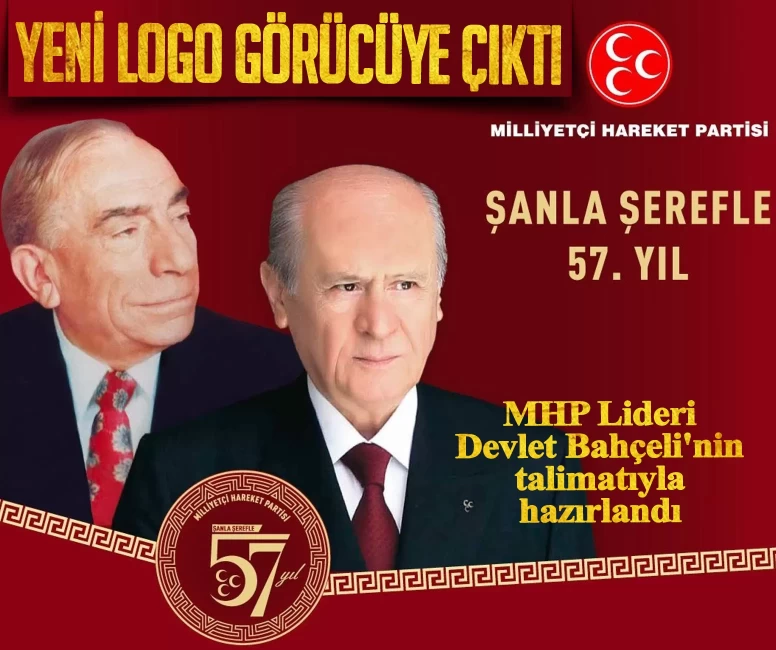 MHP Lideri Devlet Bahçeli'nin talimatıyla hazırlandı! Yeni logo görücüye çıktı