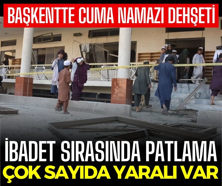 Cuma namazı vaktinde patlama! Patlamanın sebebi inceleniyor