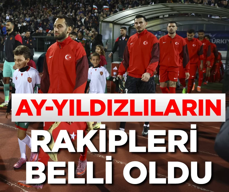 A Milli Takım'ın UEFA Uluslar Ligi rakipleri belli oldu