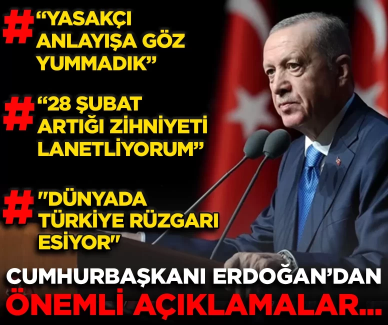 Cumhurbaşkanı Erdoğan'dan Özgür Özel'e sert tepki! "Meyhane jargonu ile siyasetçilik oynamaktan vazgeçsin"