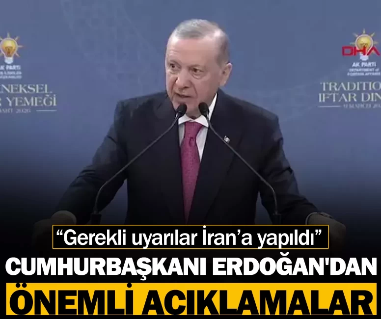 Cumhurbaşkanı Erdoğan: "Savaş bölgemize yayılmamalı, bir an önce çözülmeli"
