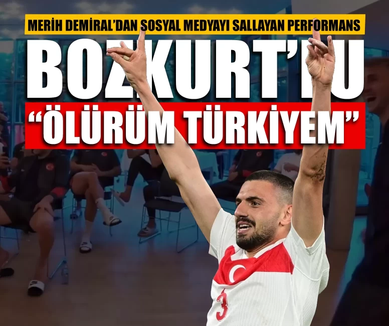Merih Demiral’dan sosyal medyayı sallayan performans: Bozkurt işaretiyle “Ölürüm Türkiyem”