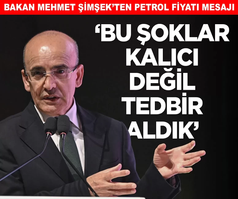 'Bu şoklar kalıcı değil'