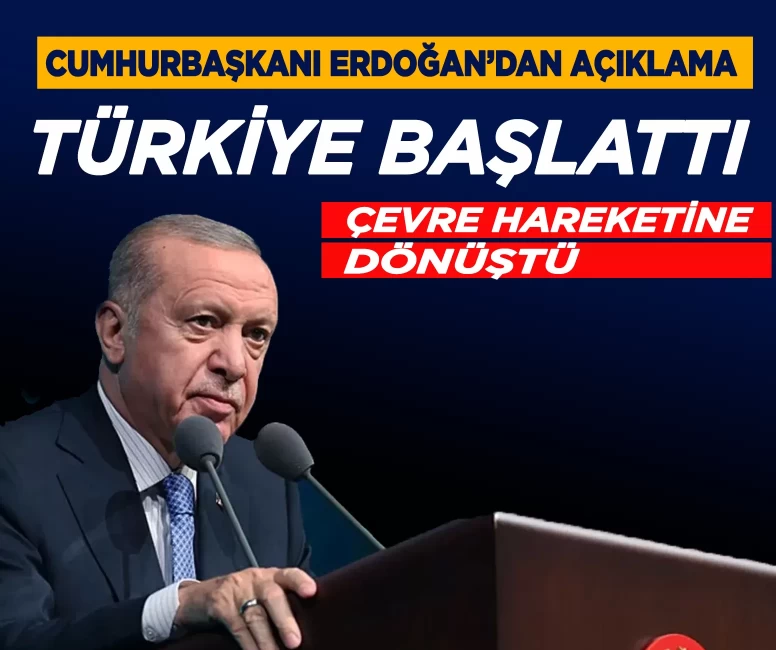 Türkiye'nin başlattığı proje çevre hareketine dönüştü