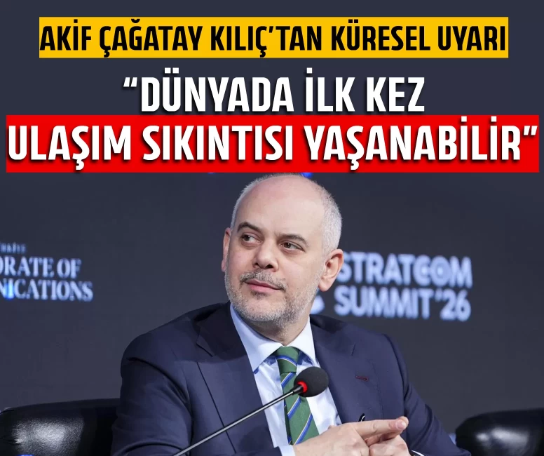 Akif Çağatay Kılıç'tan küresel uyarı