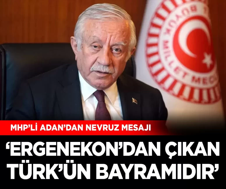 'Ergenekon'dan çıkan Türk'ün bayramıdır'