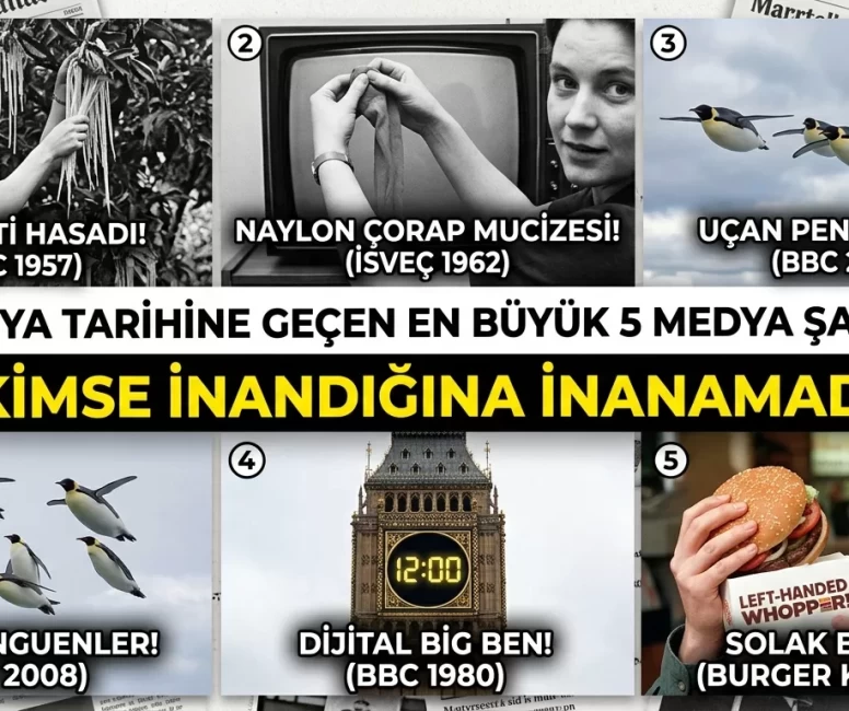 Dünya tarihine geçen en büyük 5 medya şakası! Milyonlarca insan nasıl kandı?