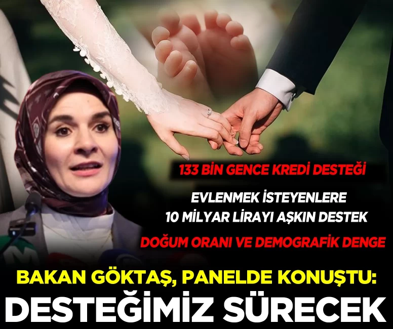 Bakan Göktaş, doğurganlık oranına dikkat çekti