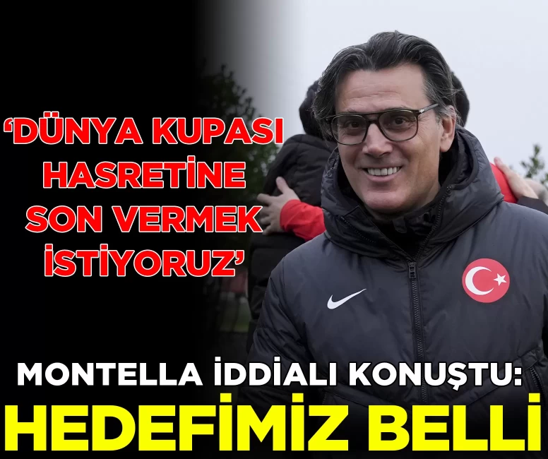 Montella, Romanya maçı öncesi konuştu: Bu hasrete son vermek istiyoruz