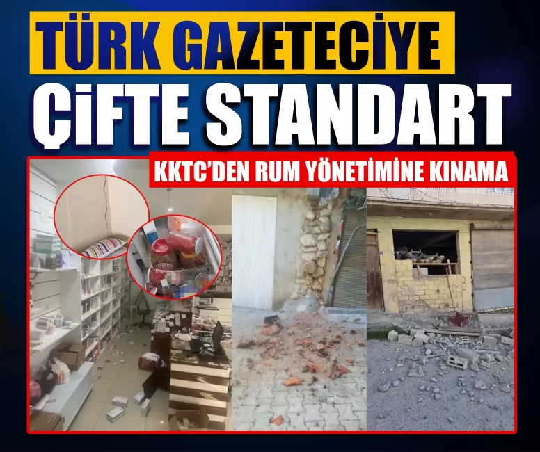 Türk gazeteciye çifte standart! KKTC’den Rum yönetimine kınama