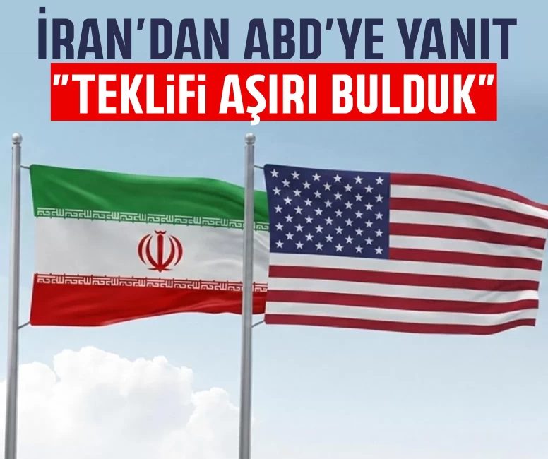 İran'dan ABD'ye yanıt