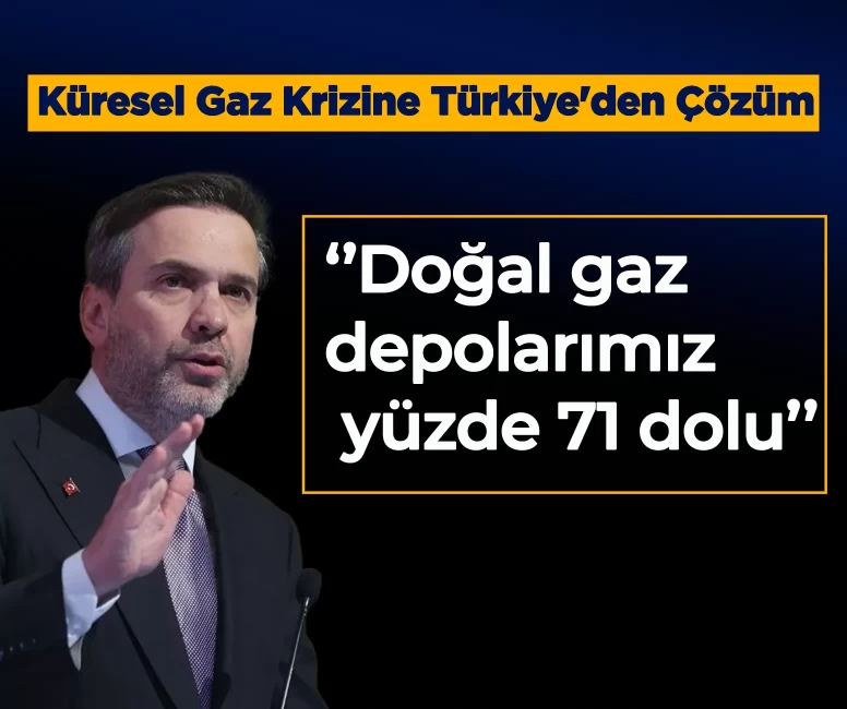 Küresel gaz krizine Türkiye'den çözüm