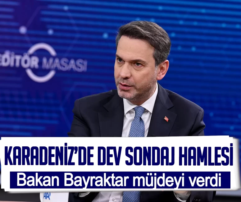 Karadeniz’de dev sondaj hamlesi! Bakan Bayraktar müjdeyi verdi
