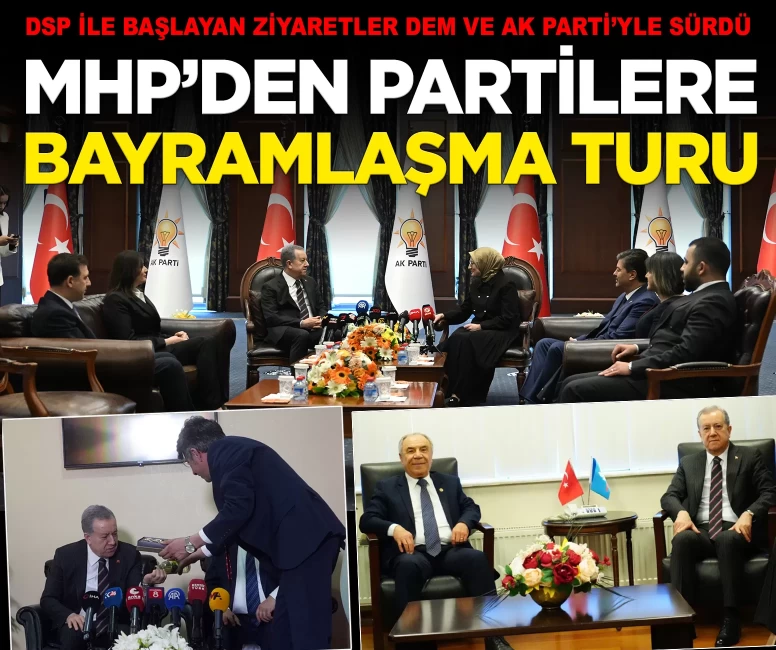 MHP'den bayramlaşma ziyaretleri