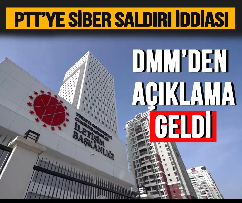 PTT'ye siber saldırı iddiası! DMM açıklama yaptı