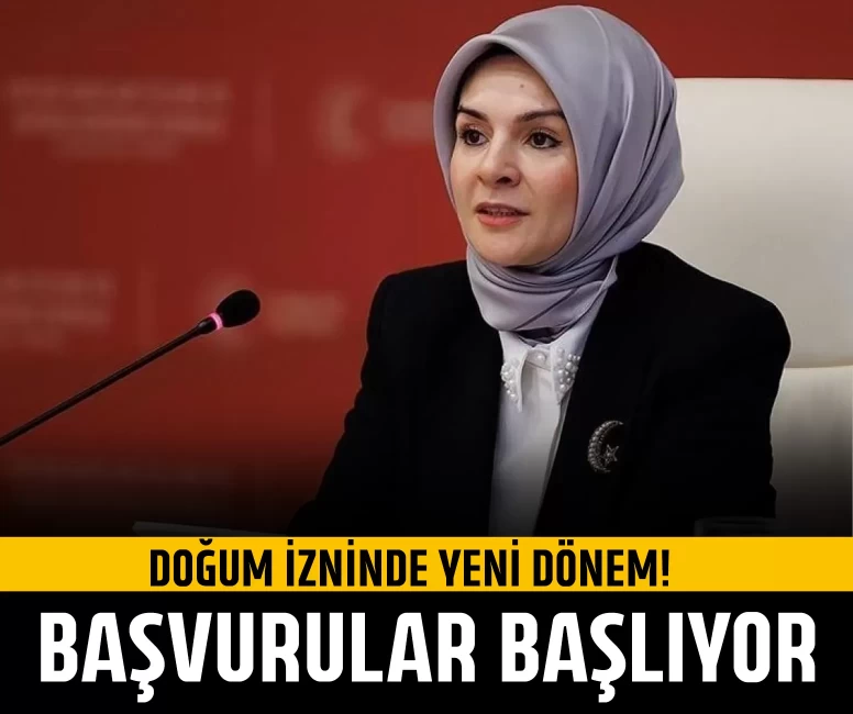 Doğum izninde yeni dönem!