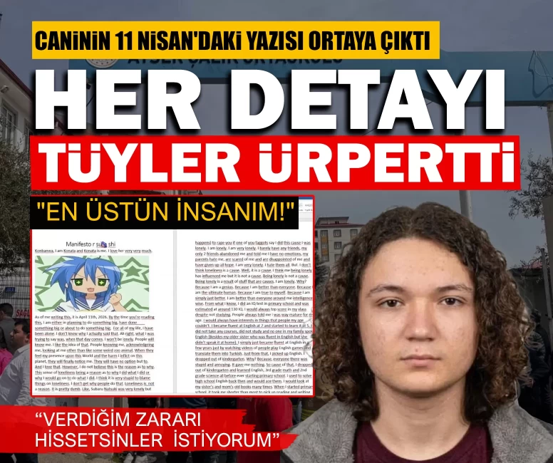 Caninin 11 Nisan'daki yazısı ortaya çıktı! Her detayı tüyler ürpertti