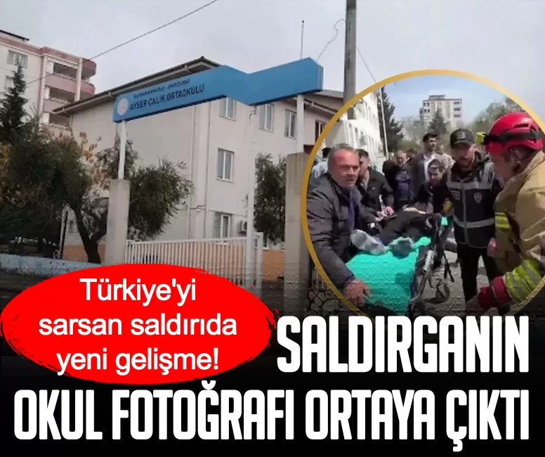 Türkiye'yi sarsan saldırıda yeni gelişme! Saldırganın okul fotoğrafı ortaya çıktı