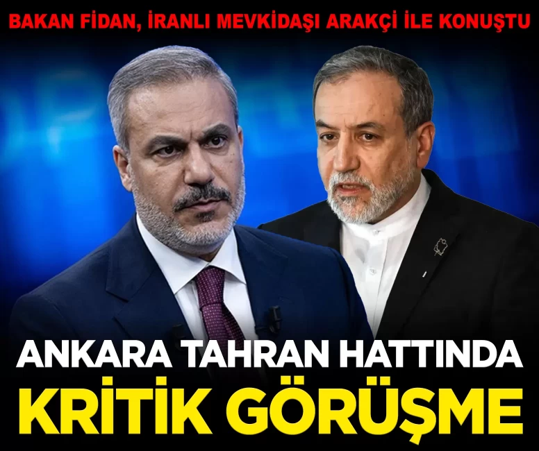 Dışişleri Bakanı Fidan ile İranlı mevkidaşı Arakçi'den kritik görüşme