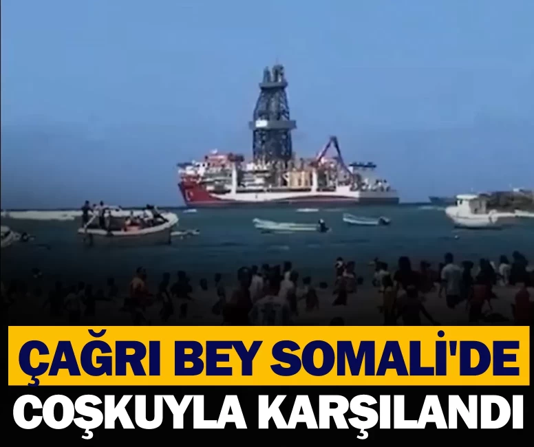Türk Bayrağı Somali'de coşkuyla karşılandı: Çağrı Bey gemisine yoğun ilgi