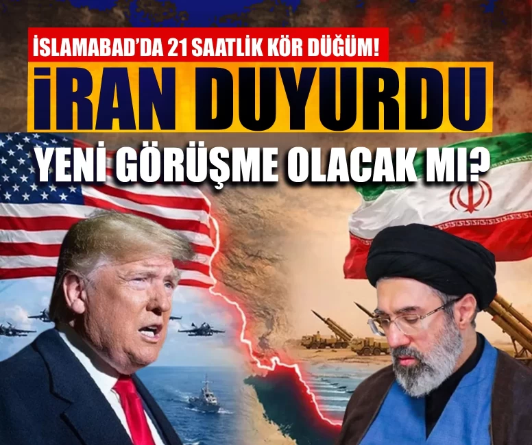 İslamabad’da 21 saatlik kör düğüm! İran duyurdu: Yeni görüşme olacak mı?