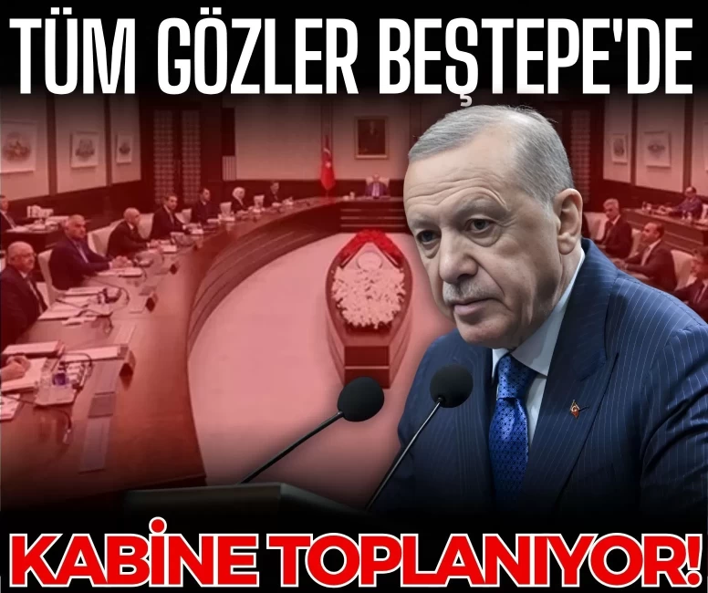 Bugün kabine toplantısı var mı, saat kaçta? Cumhurbaşkanı Erdoğan Başkanlığında kritik zirve!