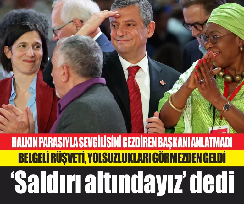 İspanya'da Batı'ya yalvaran Özgür Özel, belediye bütçesiyle sevgililerini gezdiren başkanını anlatmadı, Türkiye'yi şikâyet etti.