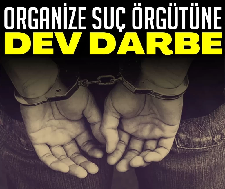 Binlerce yasaklı madde ve çok sayıda silah ele geçirildi!