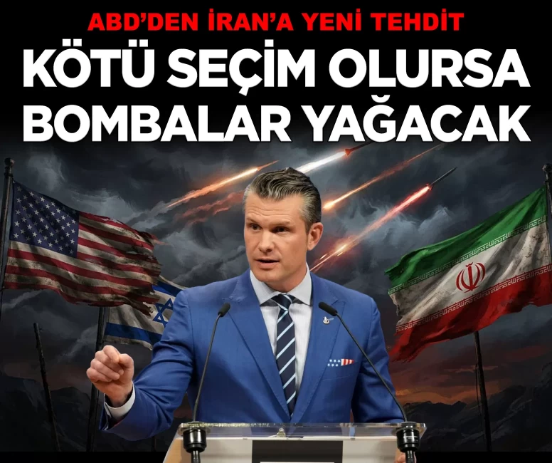 ABD'den İran'a tehdit: 'Kötü bir seçim yaparlarsa bombalar yağacak'
