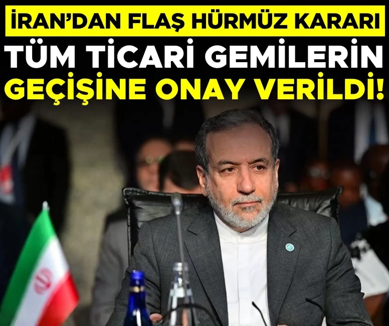 İran Dışişleri Bakanı Arakçi: Lübnan'daki ateşkes uyarınca Hürmüz Boğazı tüm ticari gemilere açıldı