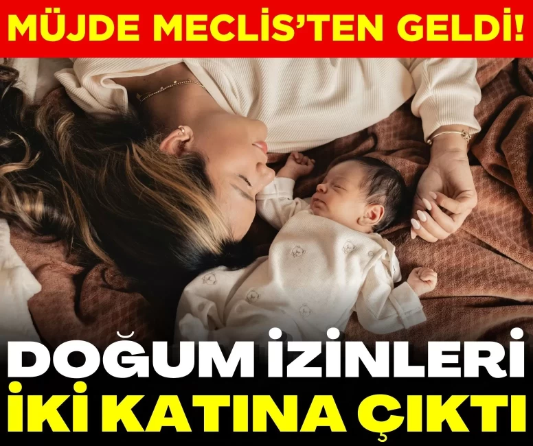 Doğum izinleri iki katına çıktı: İşçiye 10 gün, anneye 16 hafta izin dönemi başlıyor