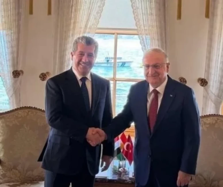 Bakan Güler ve Mesrur Barzani bir araya geldi